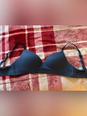 Soma Blue Seamless Wireless Bra